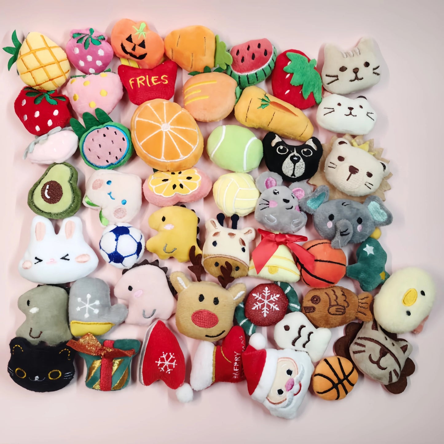 Pet Toy Set Cat Toy Set With Catmint Kitten Plush Catnip Toy With Scent Cat Mini Catnip Chewing Toy Teeth Grinding Pet Supplies
