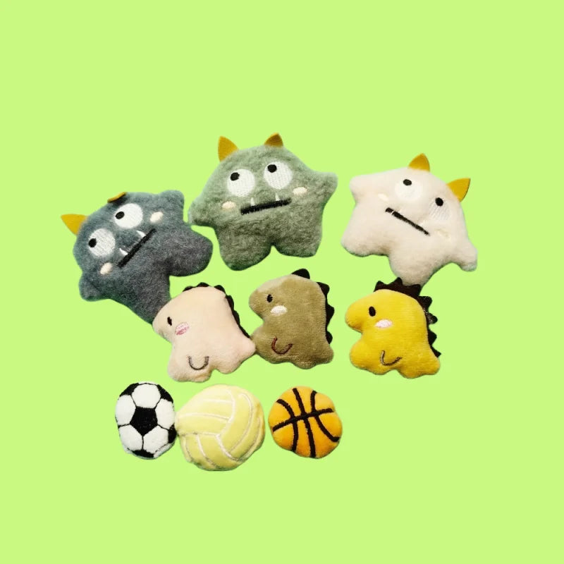 Pet Toy Set Cat Toy Set With Catmint Kitten Plush Catnip Toy With Scent Cat Mini Catnip Chewing Toy Teeth Grinding Pet Supplies