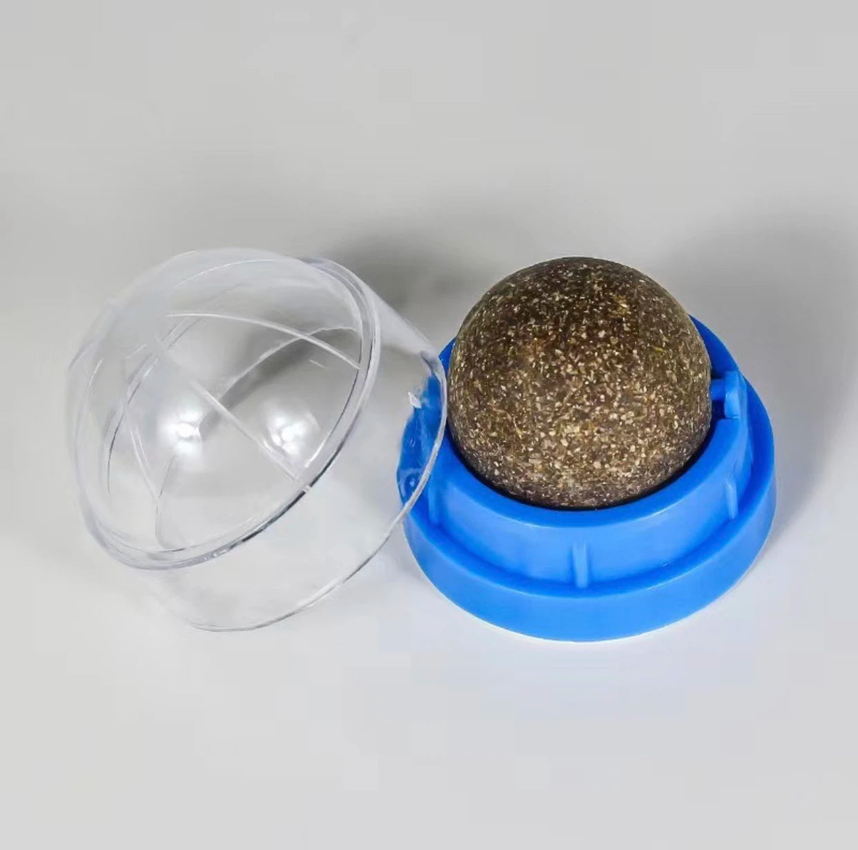Natural Cat Mint Toy Pet Spinning Ball Cat Mint Sugar Grass Licking Cat Snacks Clean Teeth, Promote Gastrointestinal Digestion