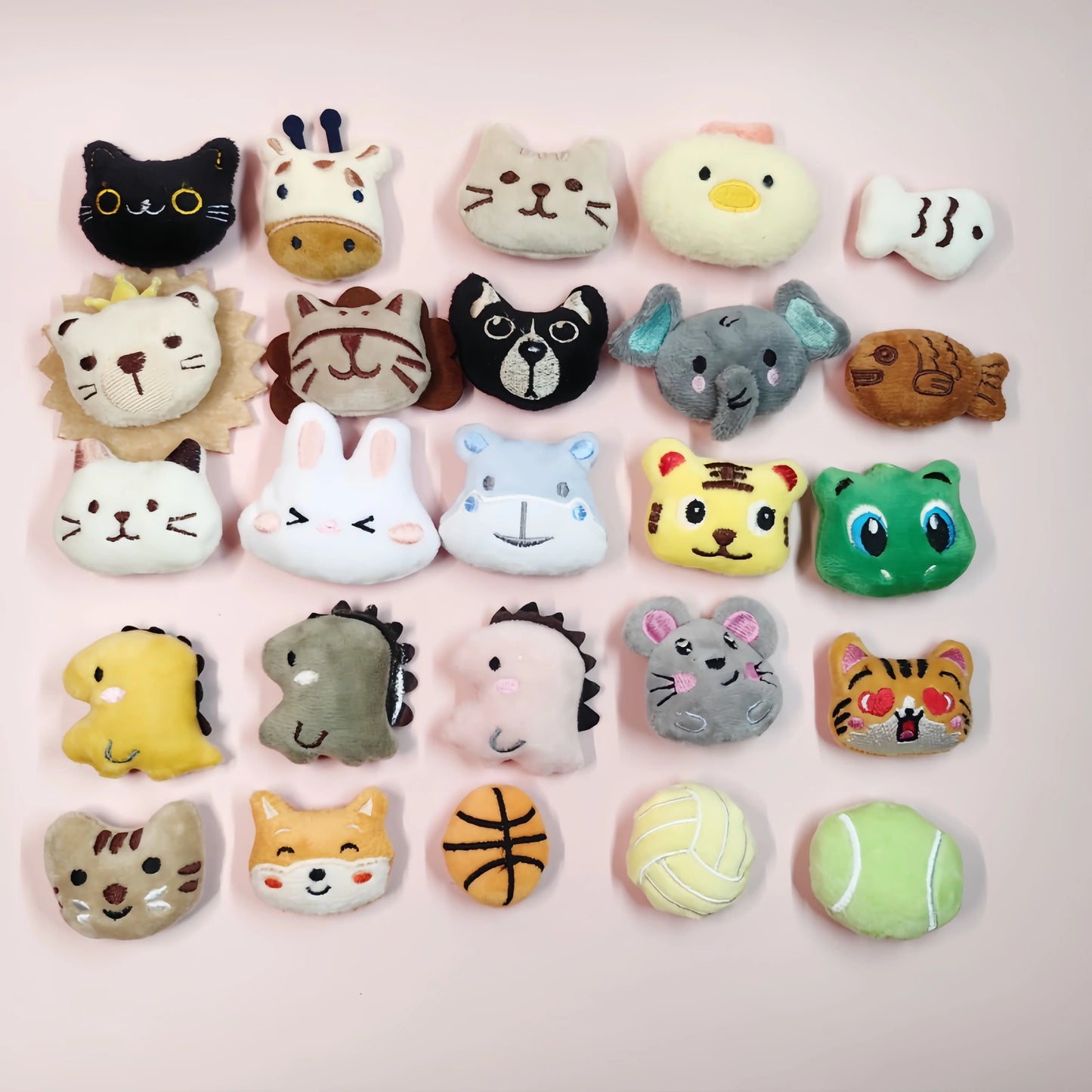 Pet Plush Toy Set Cat Toy With Catmint Kitten Plush Catnip Toy With Scent Cat Mini Catnip Toy Teeth Chewing Grinding Pet Supply