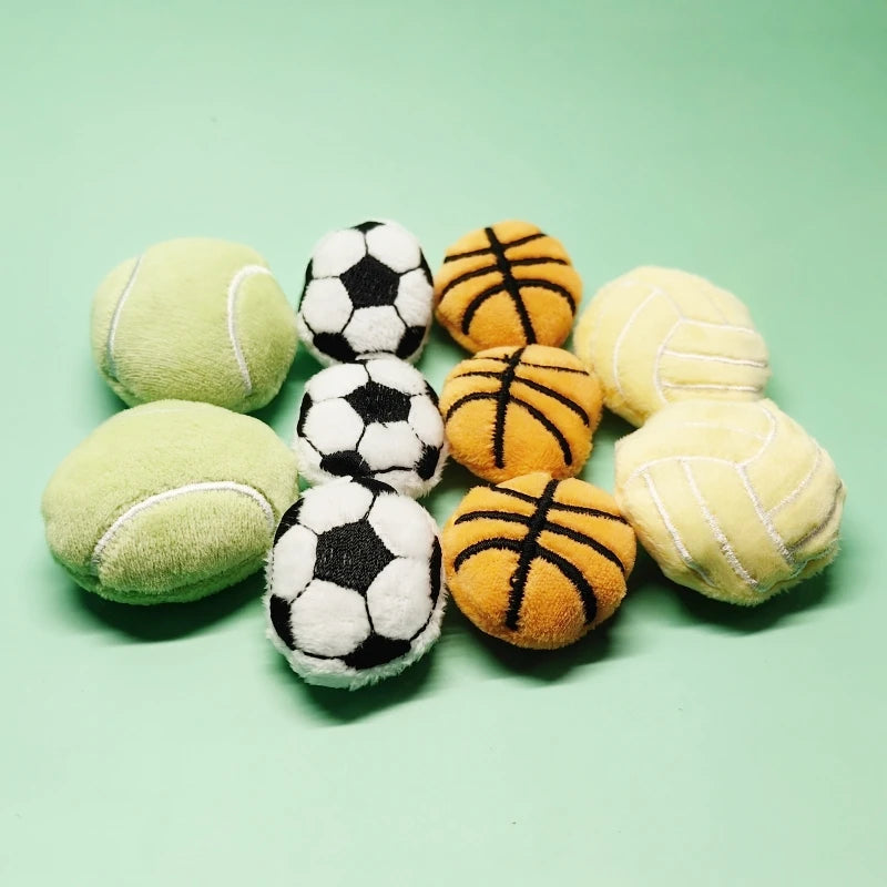 Pet Plush Toy Set Cat Toy With Catmint Kitten Plush Catnip Toy With Scent Cat Mini Catnip Toy Teeth Chewing Grinding Pet Supply