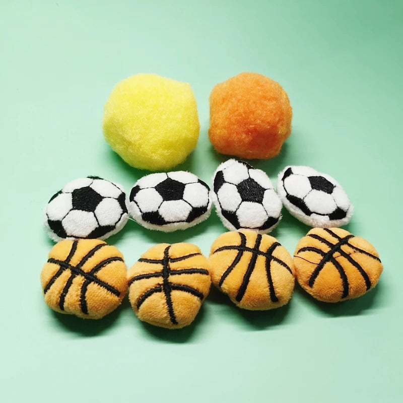 Pet Toy Set Cat Toy Set With Catmint Kitten Plush Catnip Toy With Scent Cat Mini Catnip Chewing Toy Teeth Grinding Pet Supplies