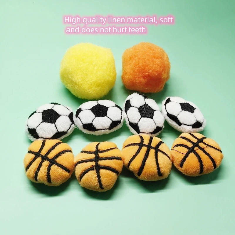 Pet Plush Toy Set Cat Toy With Catmint Kitten Plush Catnip Toy With Scent Cat Mini Catnip Toy Teeth Chewing Grinding Pet Supply